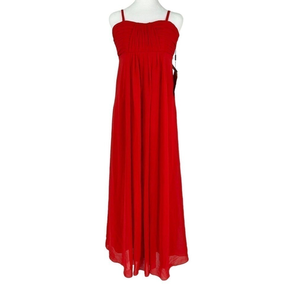 NWT Light in The Box Size 16 Junior Ruby Red Long Prom & Evening Dress Size